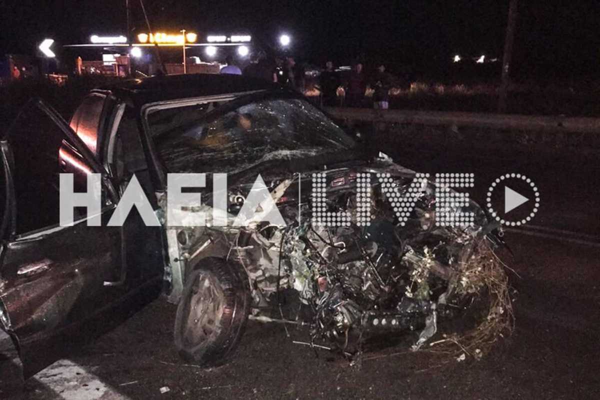 Ηλεία: Νεκρή 26χρονη έγκυος σε τροχαίο – Τραυματίστηκαν ο σύζυγος και ο γιος της