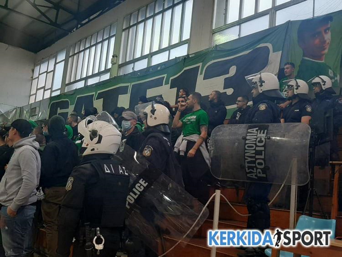Ένταση μεταξύ φίλων του Παναθηναϊκού και του ΠΑΟΚ στη Βέροια