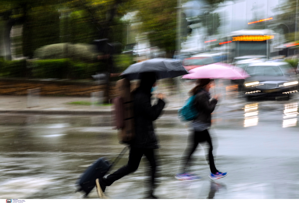 Καιρός – meteo: Βροχές και καταιγίδες την Τρίτη – Που θα χρειαστούμε ομπρέλα