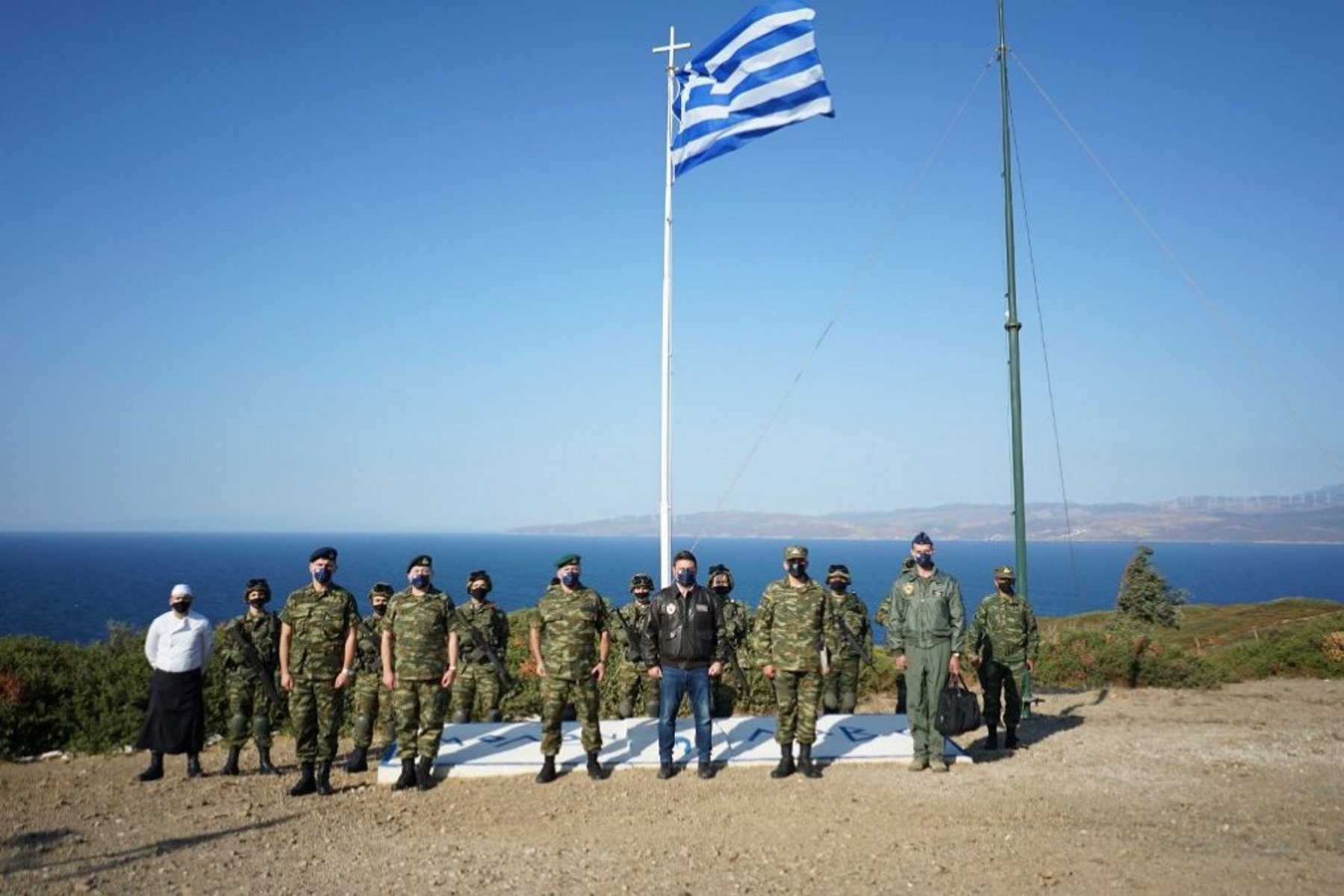 Τουρκία: Παραλήρημα για την παρουσία Χαρδαλιά στις «κατεχόμενες» Οινούσσες