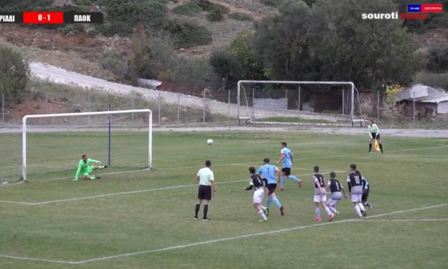 Αποτυχημένη εκτέλεση πέναλτι αλά Πανένκα, ο τερματοφύλακας είχε εύκολη δουλειά