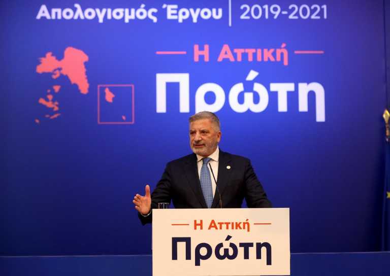 Απολογισμός Έργου για τη διετία 2019- 2021, της Διοίκησης της Περιφέρειας Αττικής