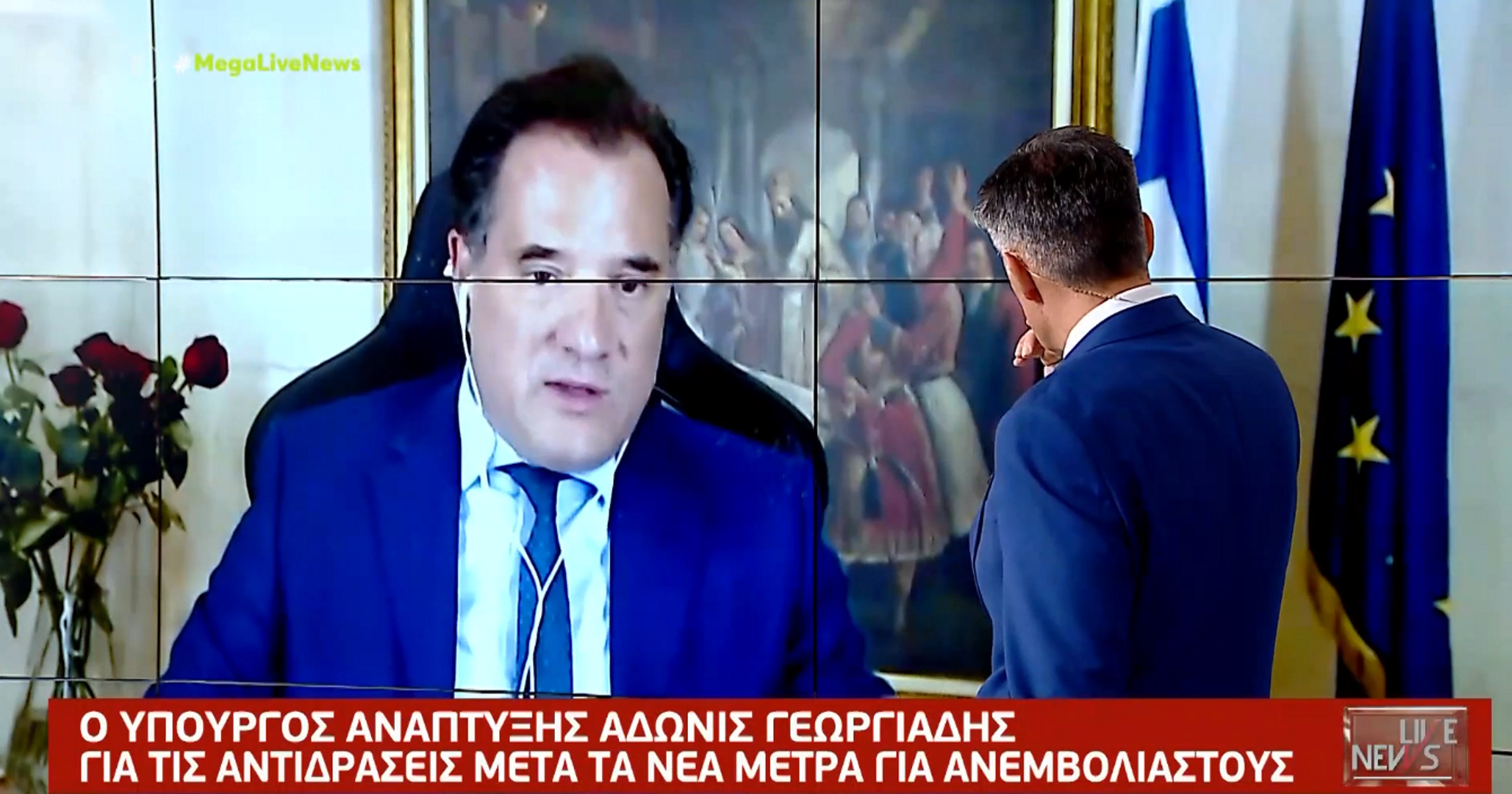 Άδωνις Γεωργιάδης για νέα μέτρα κορονοϊού: Η εκκλησία δεν εξισώνεται με το εμπόριο