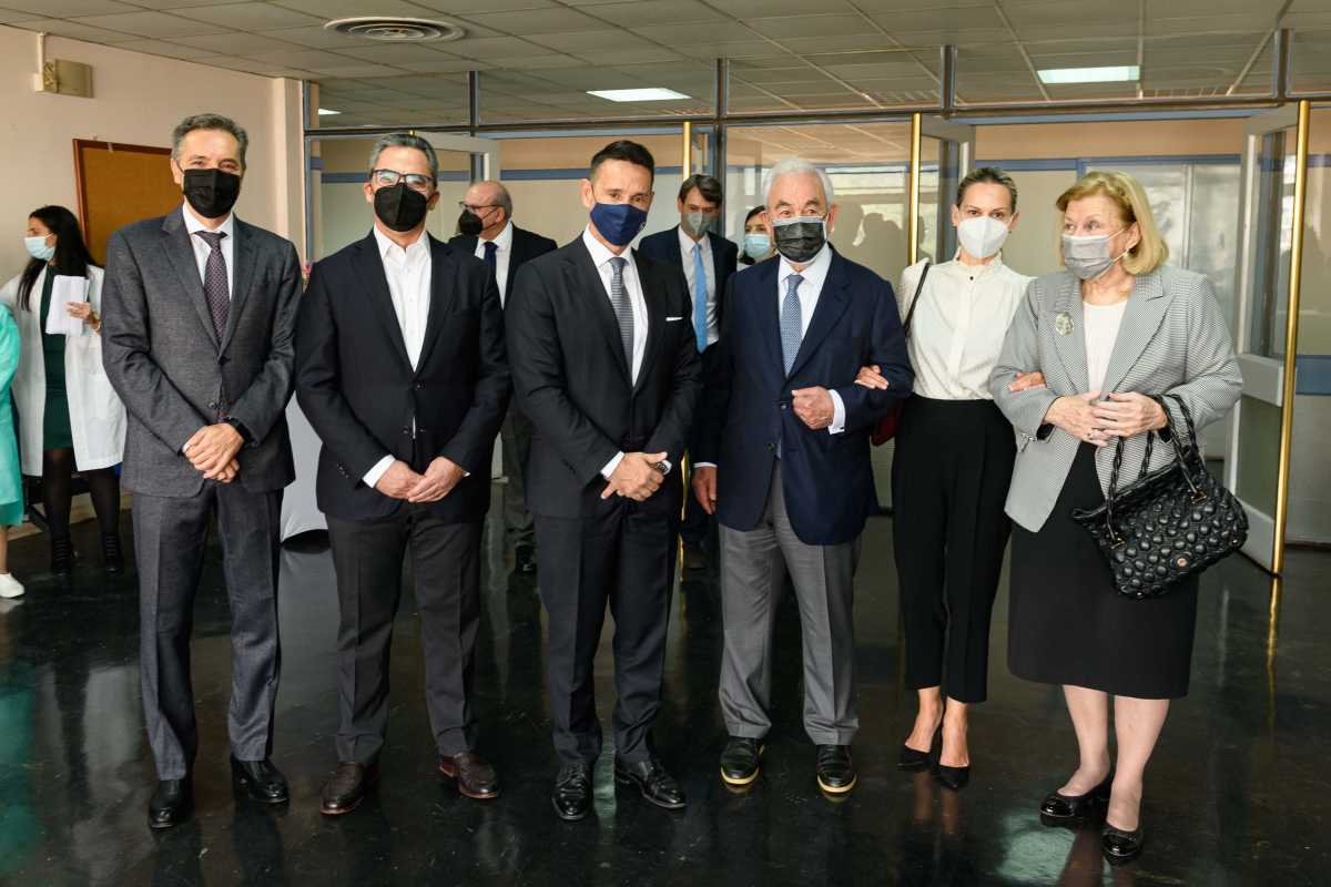 Ολοκληρώθηκε η ονοματοδοσία του Εργαστηρίου Επεξεργασίας Αιμοποιητικών Μοσχευμάτων και Κυτταρικών Θεραπειών, «Νίκολα Δαυίδ-Πινέδο»,  στο Γ.Ν.Α «Ο ΕΥΑΓΓΕΛΙΣΜΟΣ»