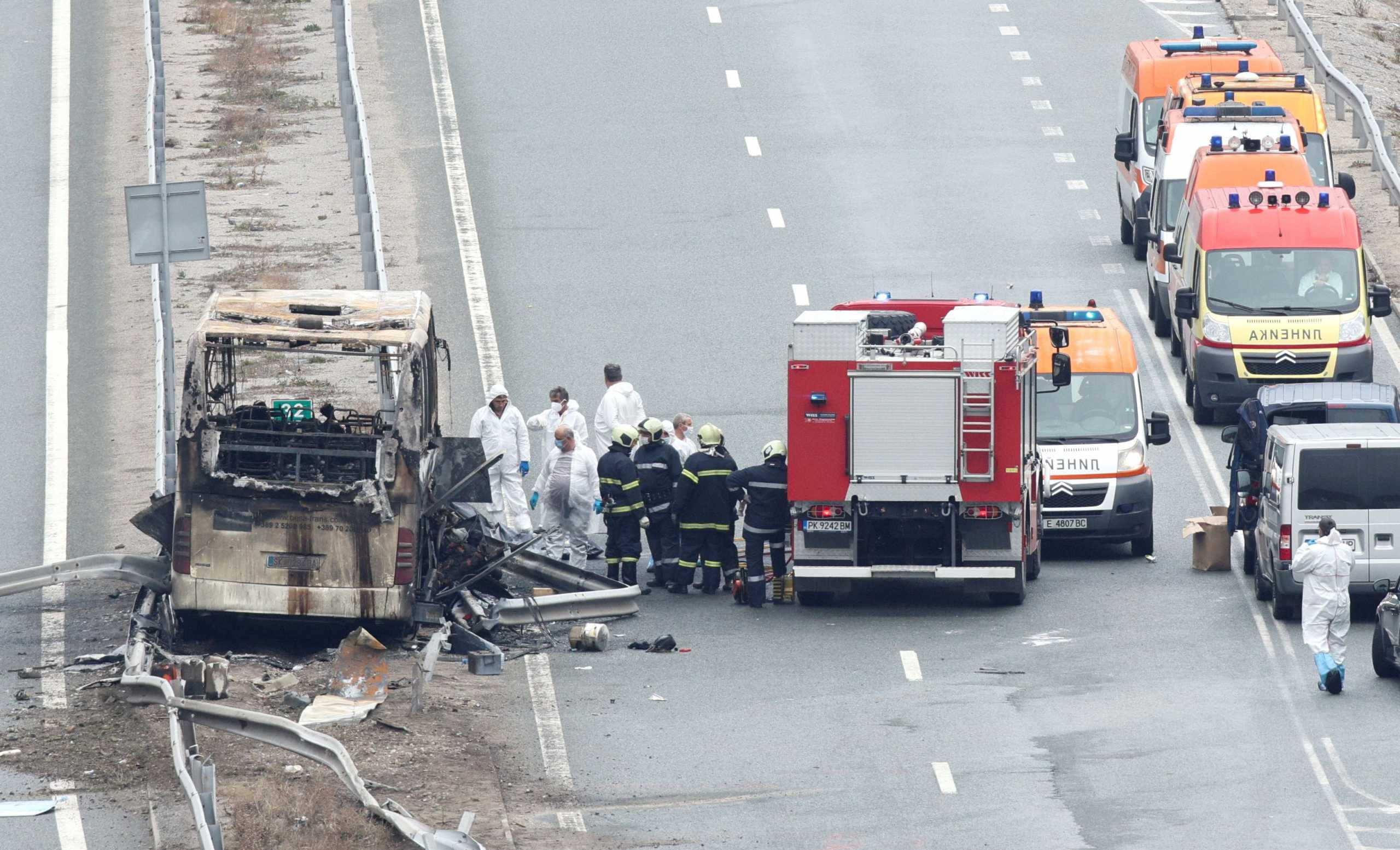 Τριήμερο εθνικό πένθος στην Βόρεια Μακεδονία για το πολύνεκρο δυστύχημα στην Βουλγαρία με 46 νεκρούς