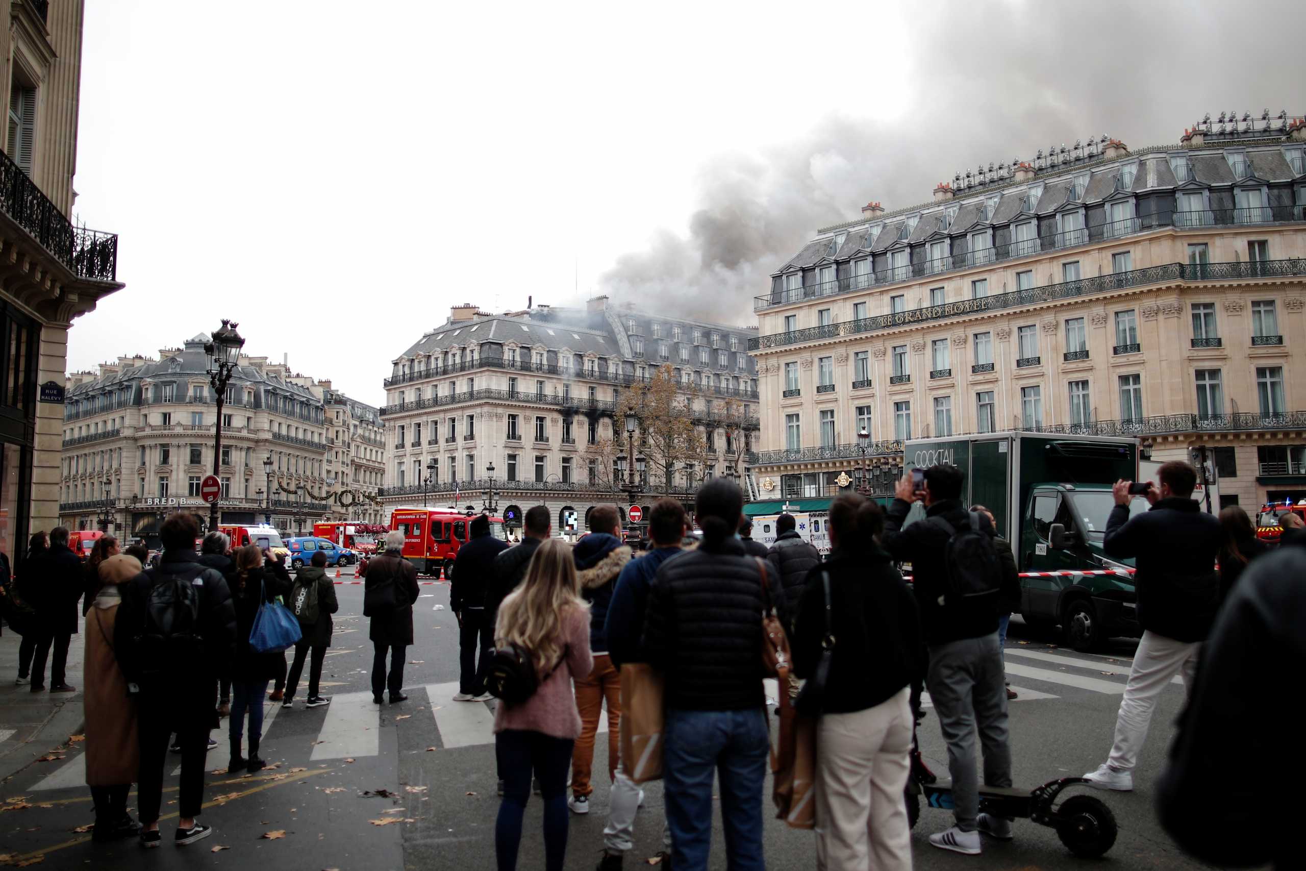 Γαλλία: Φωτιά σε κτήριο κοντά στην Πλας ντε λ’ Οπερά