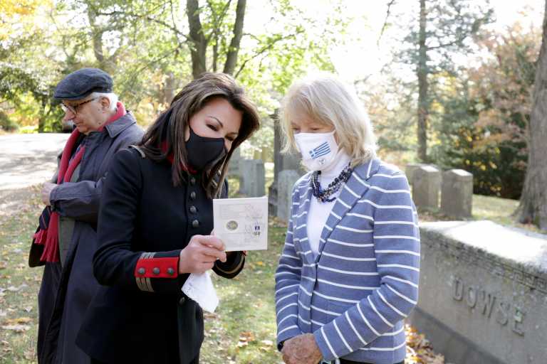 Η Γιάννα Αγγελοπούλου στην «Αθήνα της Δύσης», συνάντησε Ελληνοαμερικανούς βουλευτές