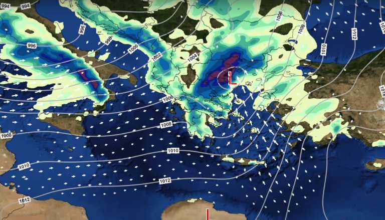 Βαρομετρικά χαμηλά και καταιγίδες «σφυροκοπούν» τη χώρα - Πότε θα υποχωρήσει η κακοκαιρία