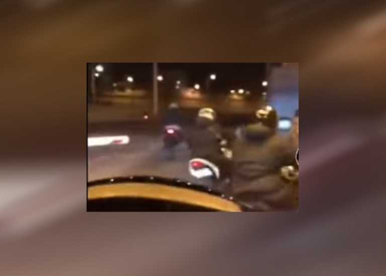 Βίντεο: Μηχανόβιοι παρανομούν και προκαλούν αστυνομικούς