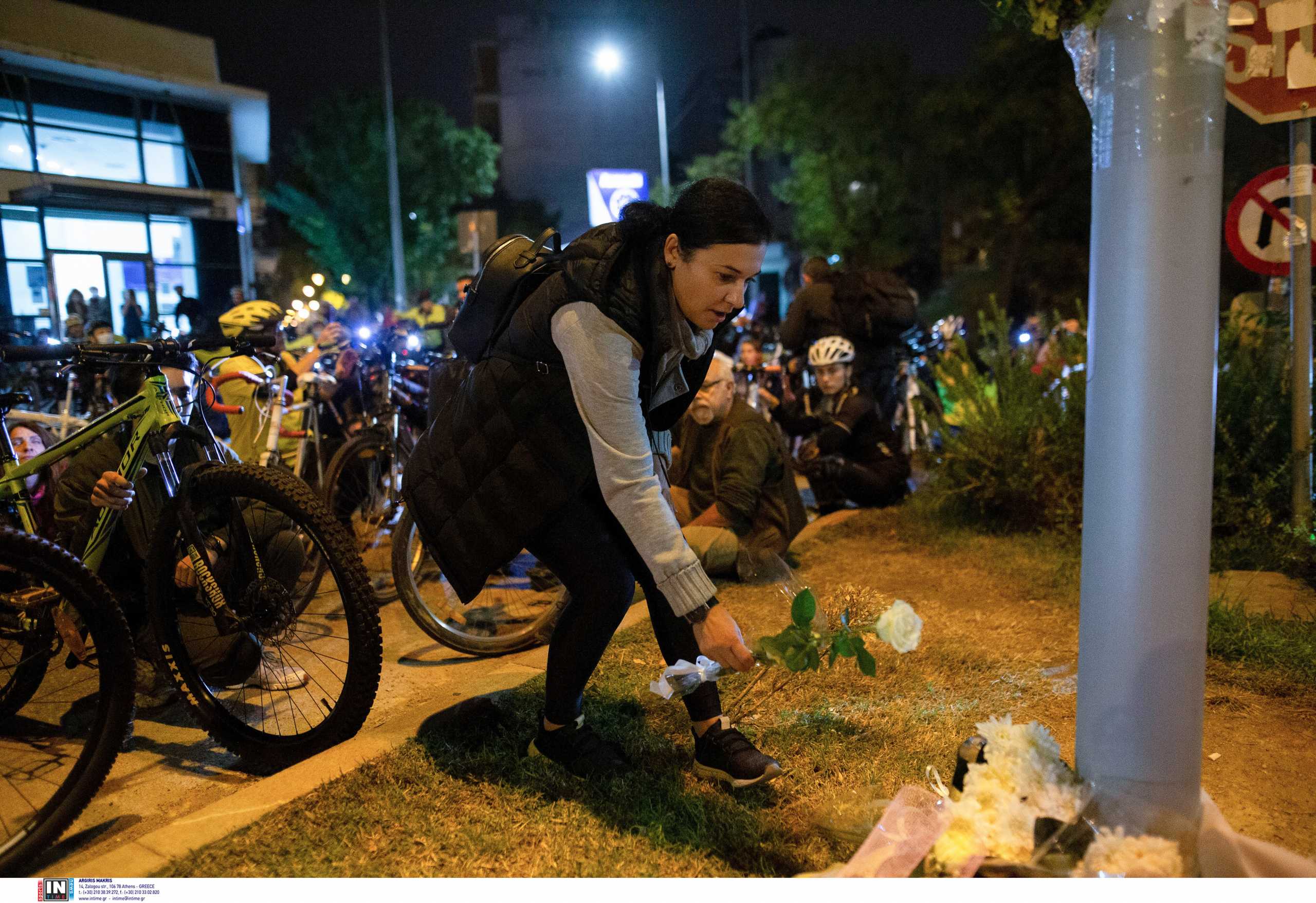 Θεσσαλονίκη: Ποδηλατοδρομία διαμαρτυρίας στο σημείο που σκοτώθηκε η Δήμητρα Ιορδανίδου