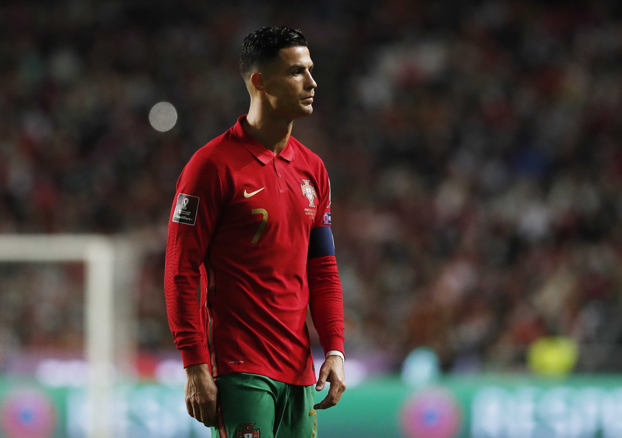 Soccer Football - World Cup - UEFA Qualifiers - Group A - Portugal v Serbia - Estadio da Luz, Lisbon, Portugal - November 14, 2021 Portugal's Cristiano Ronaldo REUTERS