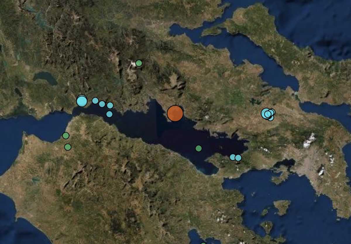 Σεισμός 4 ρίχτερ στο Γαλαξίδι – 95 χιλιόμετρα το εστιακό βάθος