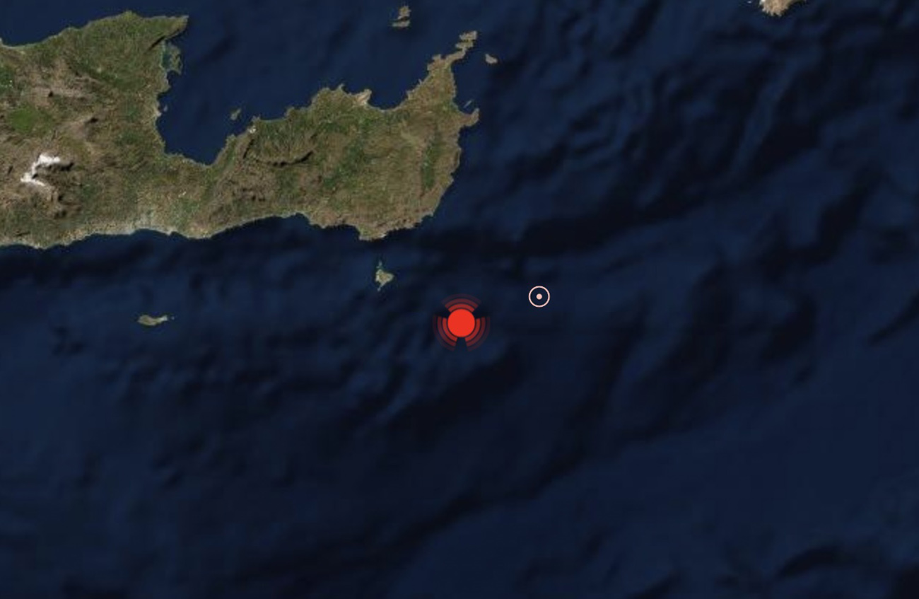 Σεισμός στην Κρήτη: 4 Ρίχτερ αναστάτωσαν Λασίθι και Ηράκλειο