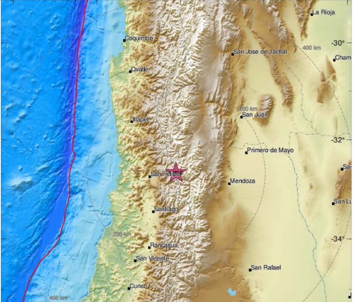 Χιλή: Σεισμός 5,9 Ρίχτερ στην πόλη Βαλπαραΐσο