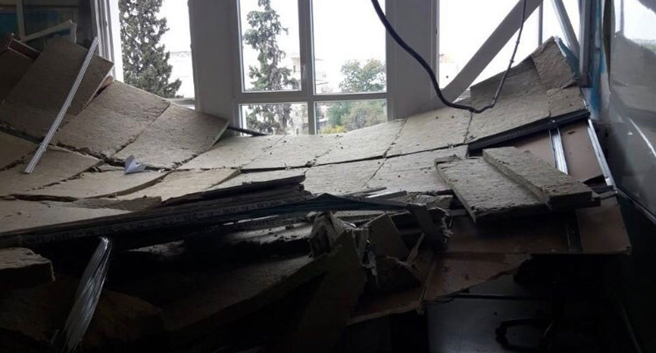 Θεσσαλονίκη: Έπεσε η οροφή σε δημοτικό σχολείο – Πώς η δασκάλα έσωσε τα 20 παιδιά