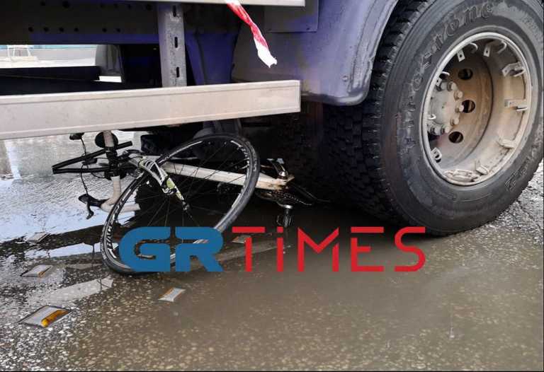 Θεσσαλονίκη: Φορτηγό παρέσυρε ποδηλάτισσα – Σε σοβαρή κατάσταση η κοπέλα στο νοσοκομείο