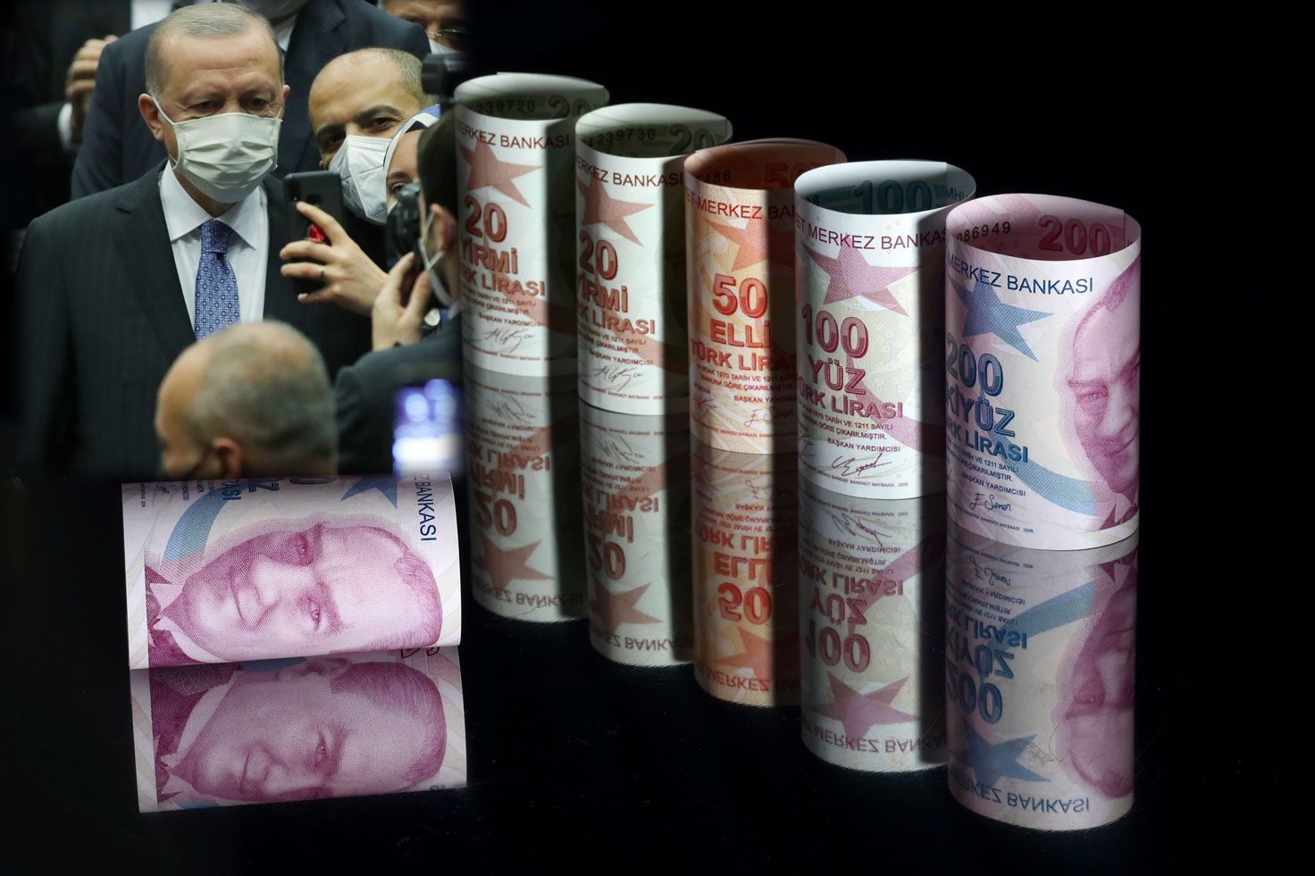 Τουρκία: «Πνίγεται» στη νομισματική καταιγίδα ο Ερντογάν – Σε απόγνωση οι πολίτες, μισθοί γίνονται «ψίχουλα»