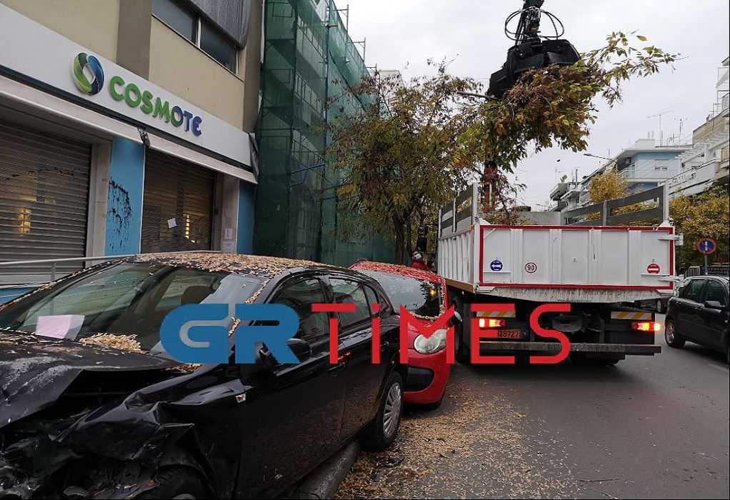 Αυτοκίνητο «καρφώθηκε» σε δέντρο στη Θεσσαλονίκη (pics+vids) Αυτοκίνητο «καρφώθηκε» σε δέντρο στη Θεσσαλονίκη (pics+vids) |