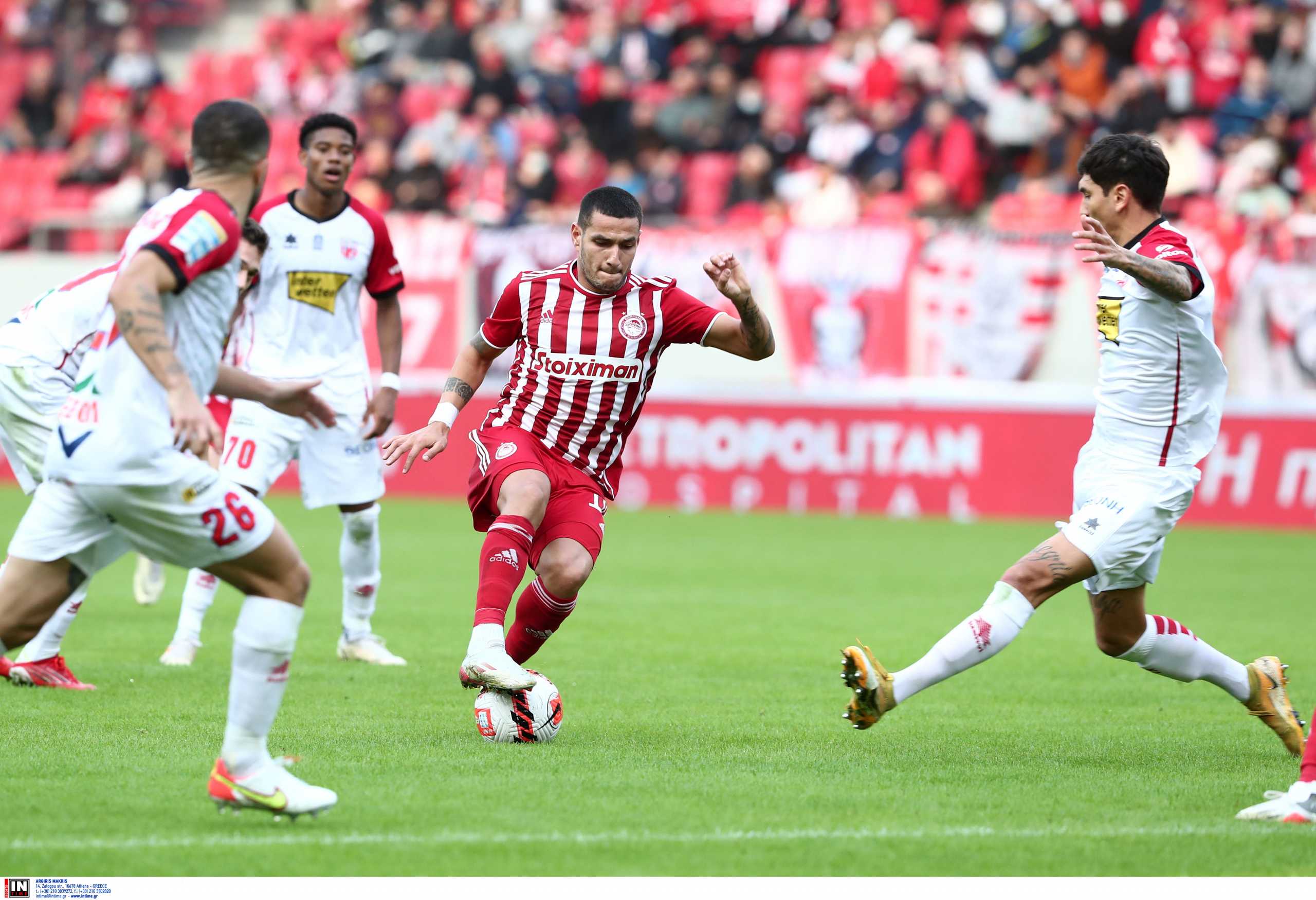 Ολυμπιακός – Βόλος LIVE για την 11η αγωνιστική της Superleague 1