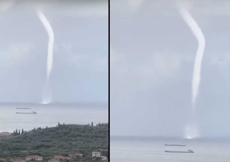 Ζάκυνθος: Υδροστρόβιλοι και θυελλώδεις άνεμοι «μαστιγώνουν» το νησί - Πεσμένα δέντρα και διακοπές ρεύματος
