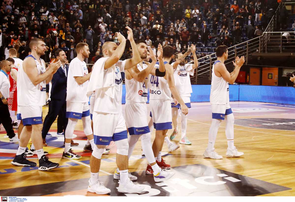 Η Εθνική Ελλάδας παραμένει 10η στην κατάταξη της FIBA