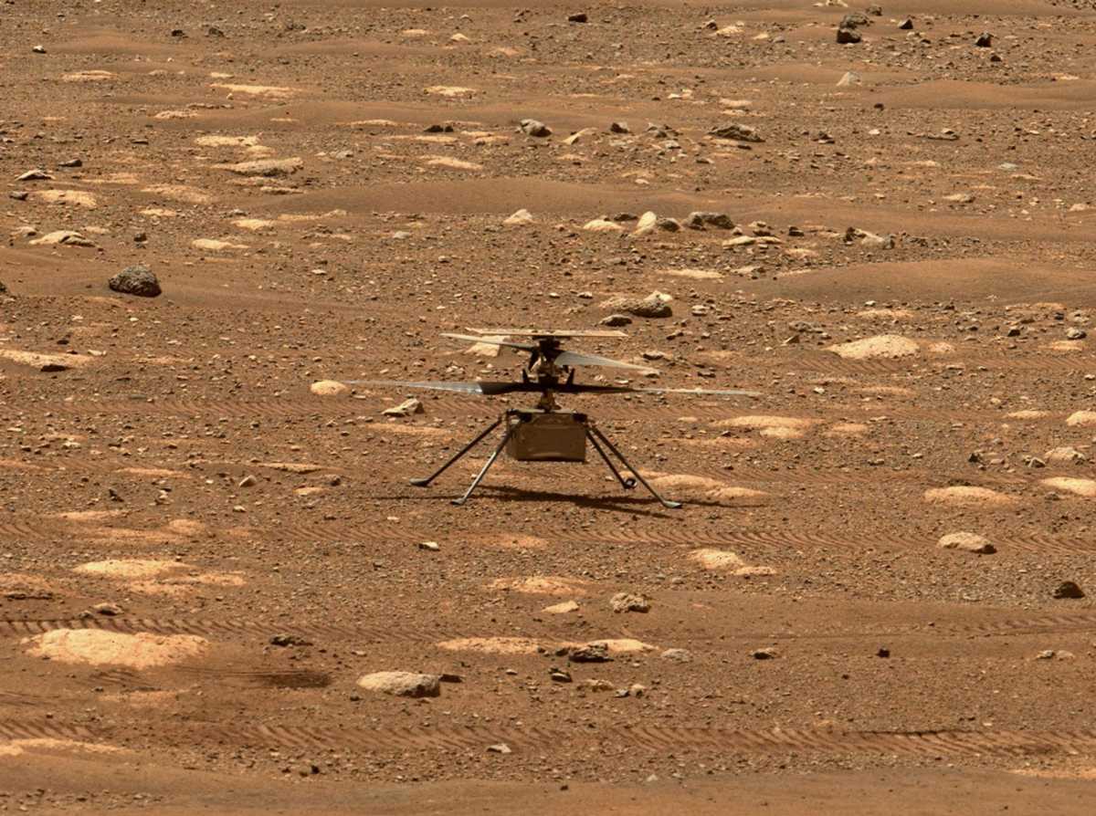Προβλήματα για το ελικοπτεράκι Ingenuity στον Άρη – Μπλοκαρίστηκε το ραδιοσήμα του