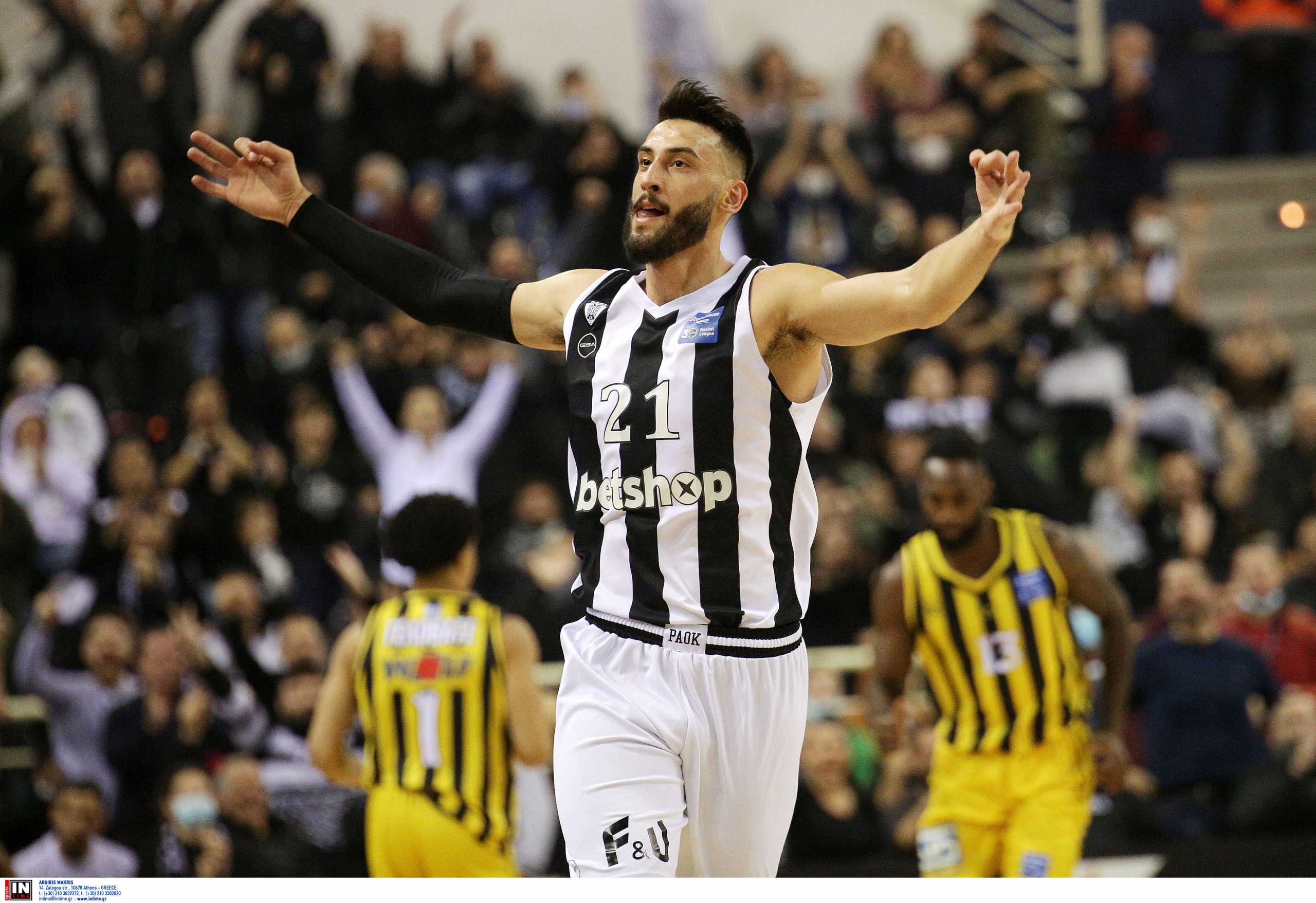 ΠΑΟΚ – Άρης 96-64: Ασπρόμαυρο «αφεντικό» στη Θεσσαλονίκη