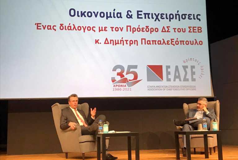 Δημήτρης Παπαλεξόπουλος: Μήνυμα του προέδρου του ΣΕΒ σε συνέδριο για νέες προοπτικές των ελληνικών επιχειρήσεων