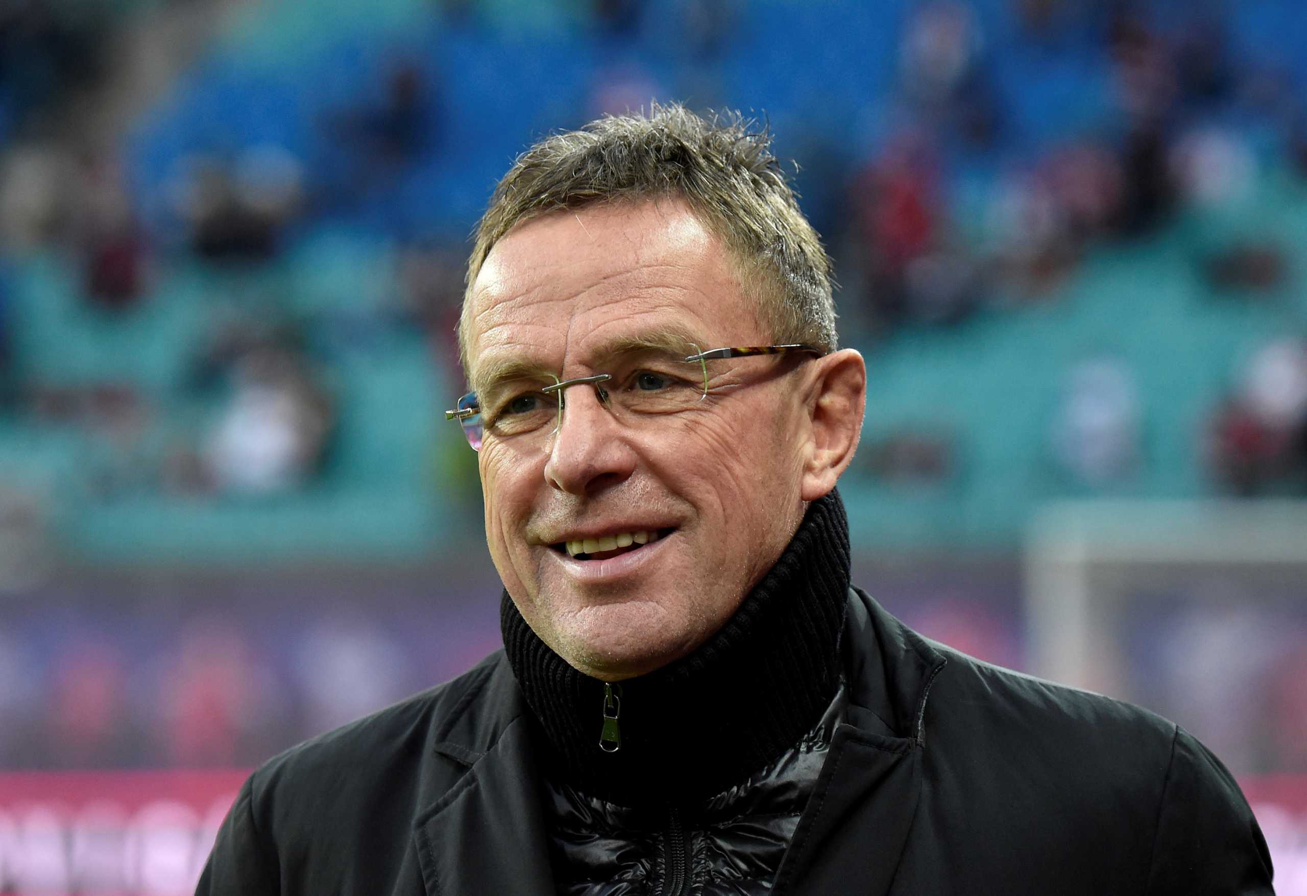 FILE PHOTO: Soccer Football - Bundesliga - RB Leipzig v Borussia Moenchengladbach - Red Bull Arena, Leipzig, Germany - December 2, 2018  RB Leipzig coach Ralf Rangnick    REUTERS