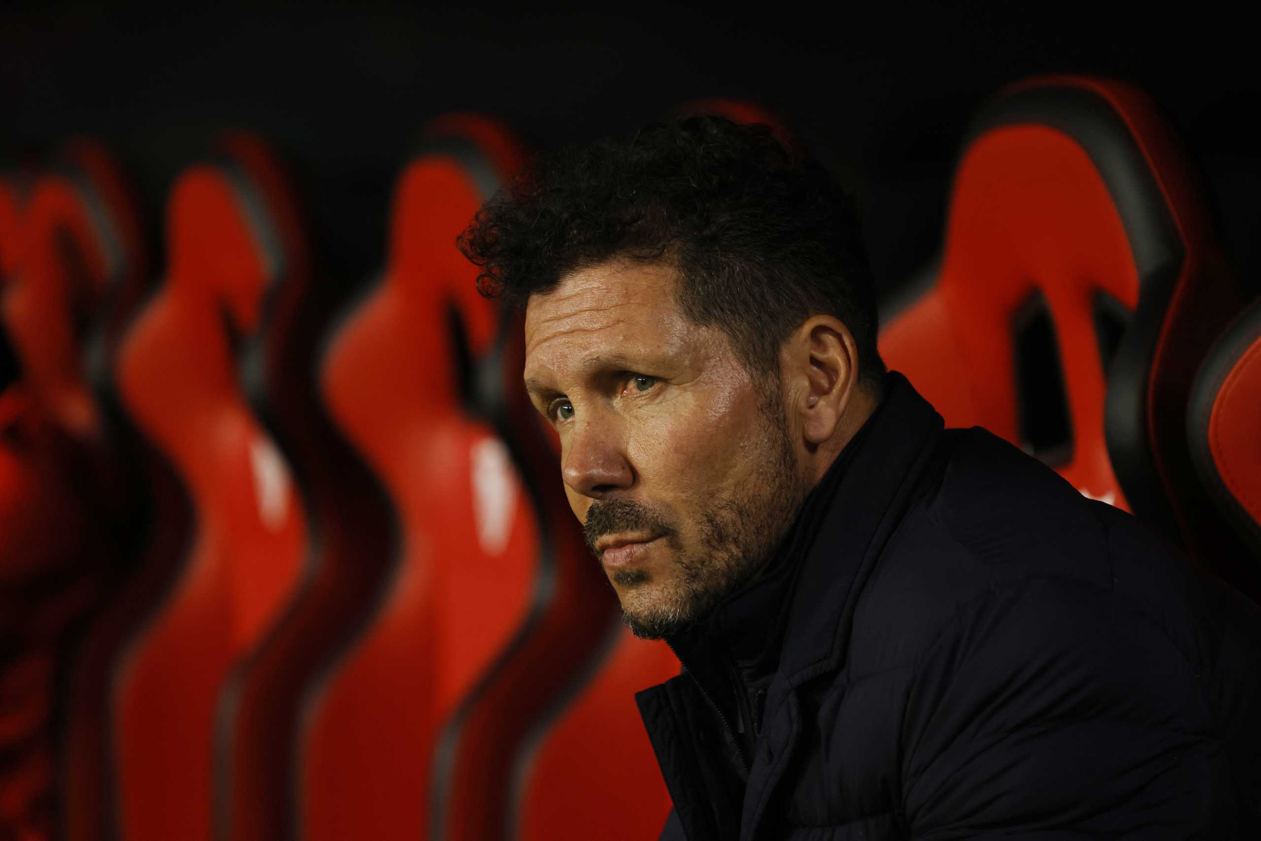 Soccer Football - LaLiga - Sevilla v Atletico Madrid - Ramon Sanchez Pizjuan, Seville, Spain - December 18, 2021  Atletico Madrid coach Diego Simeone REUTERS