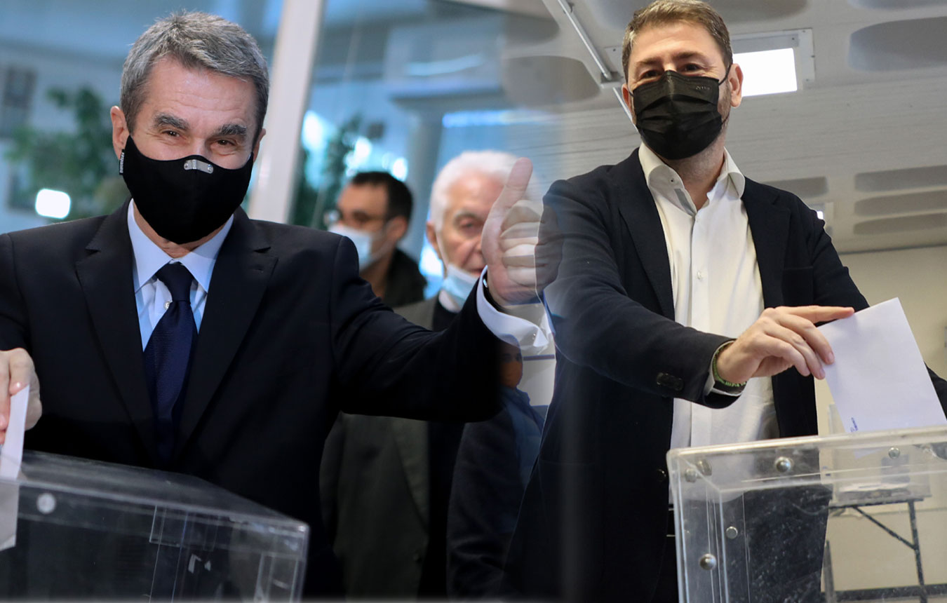 Εκλογές ΚΙΝΑΛ: Ο Ανδρέας Λοβέρδος ψηφίζει Νίκο Ανδρουλάκη