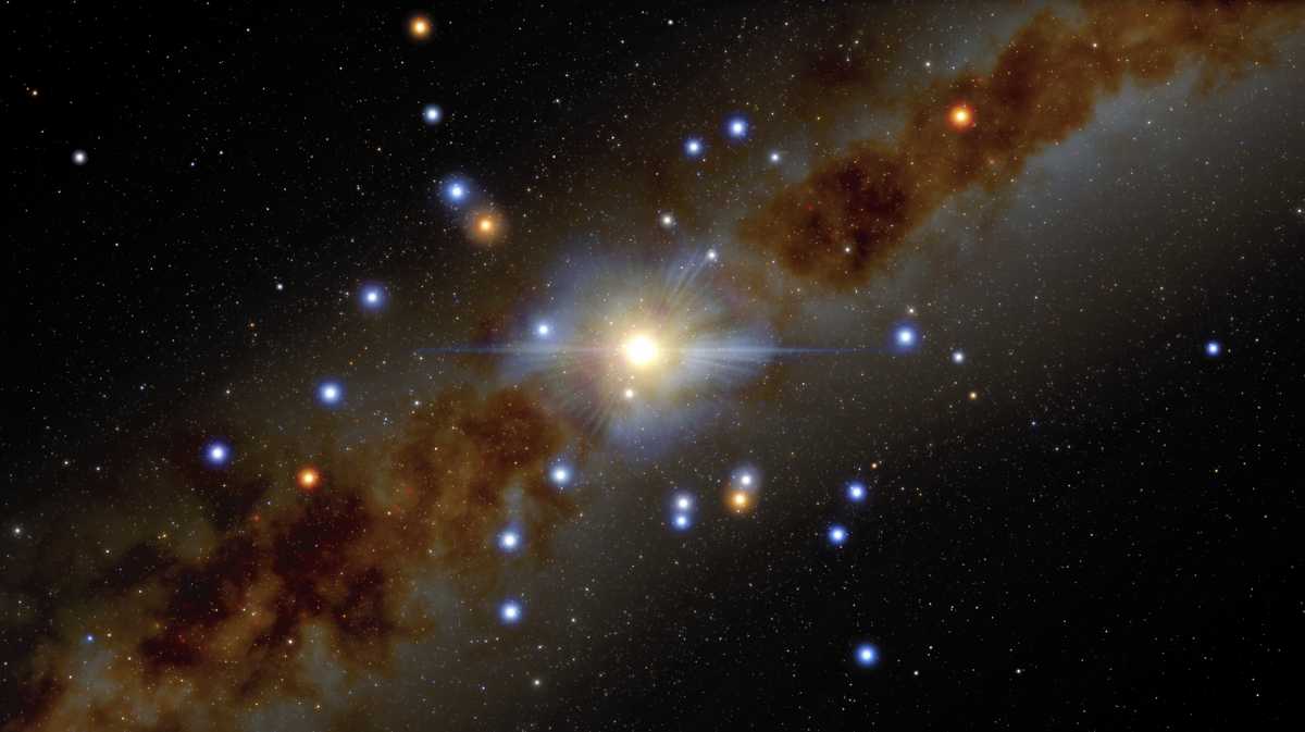 Η μαύρη τρύπα και τα άστρα στο κέντρο του Γαλαξία μας: Μοναδική απεικόνιση