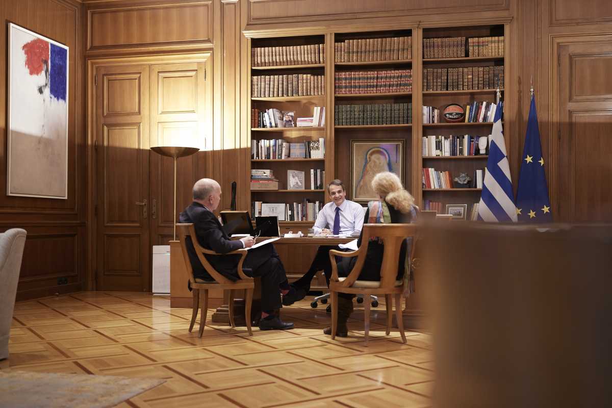 Μήνυμα Μητσοτάκη μέσω Handelsblatt στον Ερντογάν: Δεν είμαστε εκείνοι που αναπολούμε περασμένα μεγαλεία