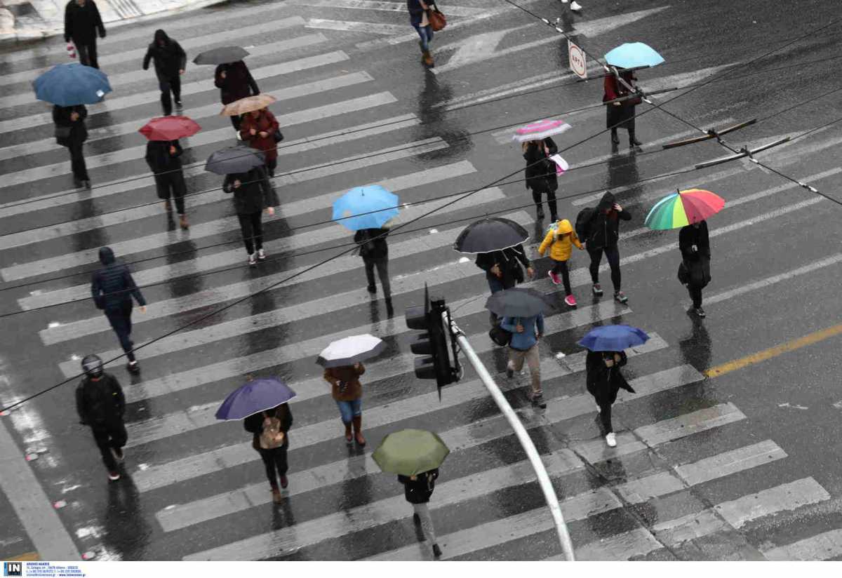 Καιρός - Meteo: Συνεχίζεται και αύριο Τετάρτη (12/1) η κακοκαιρία «Διομήδης»