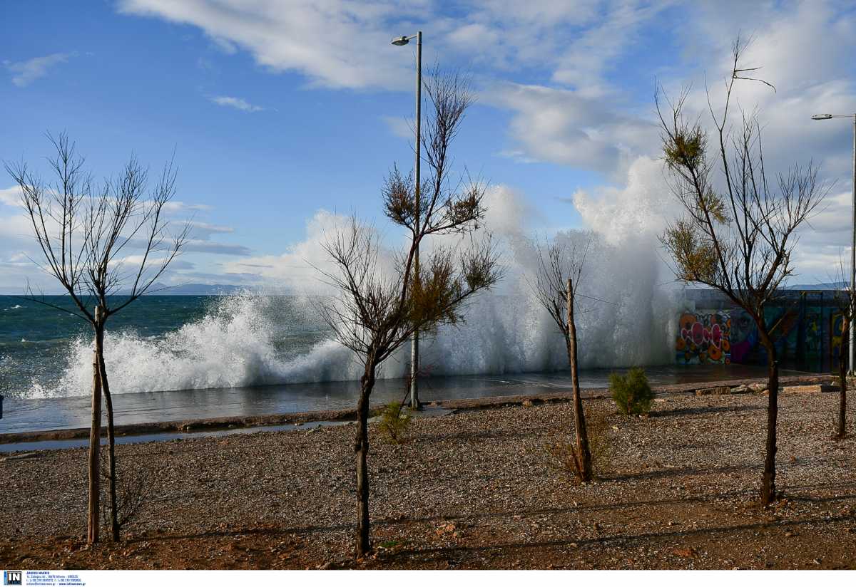 Καιρός – Meteo: Κύματα ύψους μέχρι και 6 μέτρων φέρνει ο Νοτιάς