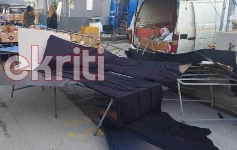 Ηράκλειο: Τραυματίστηκε γυναίκα από «τρελή» πορεία αυτοκινήτου σε λαϊκή αγορά – Διαλύθηκαν πάγκοι