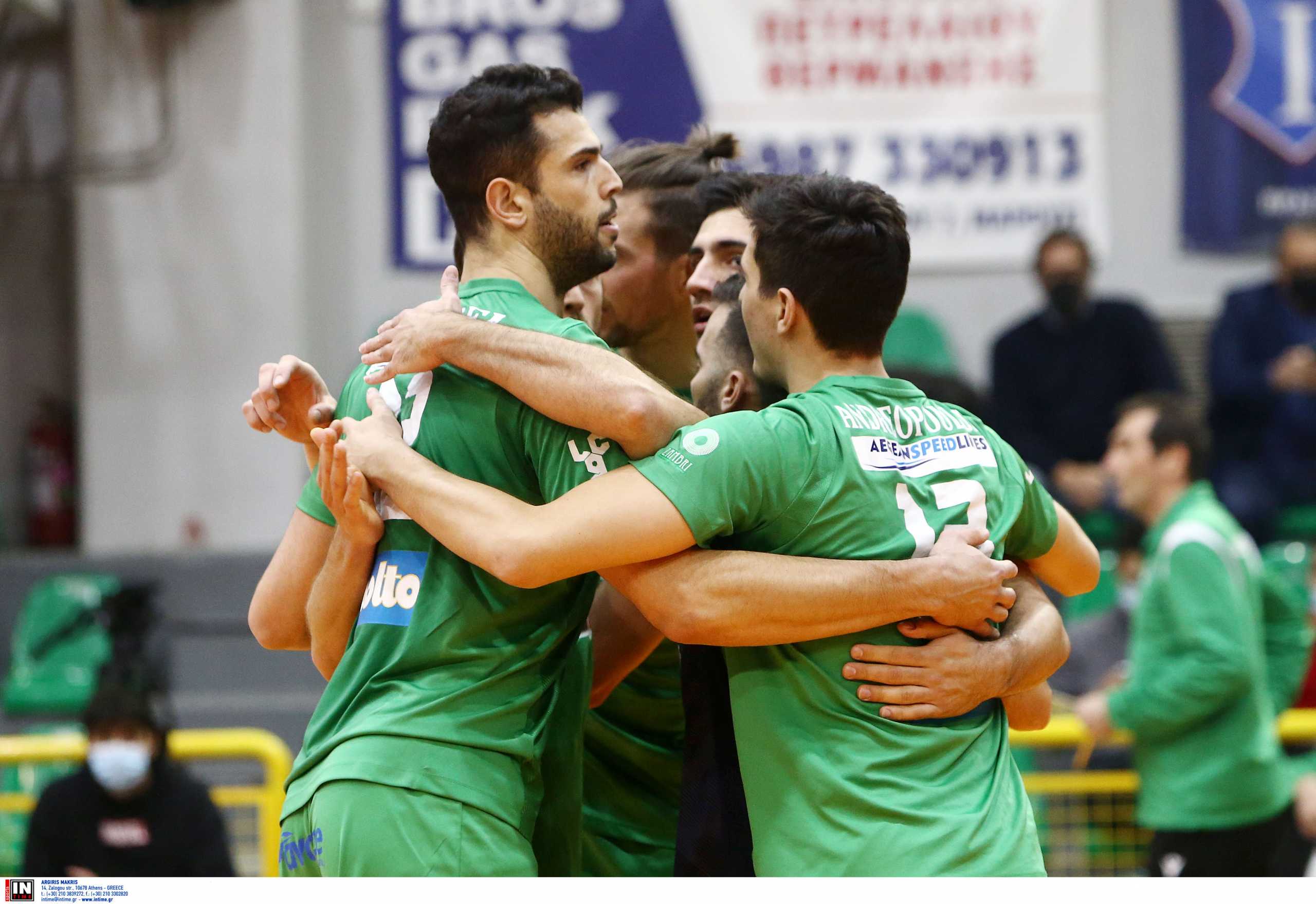 Ποντολιάνι – Παναθηναϊκός 1-3: Διπλό στην Ουκρανία κι άλμα πρόκρισης στα προημιτελικά του CEV Challenge Cup στο βόλεϊ