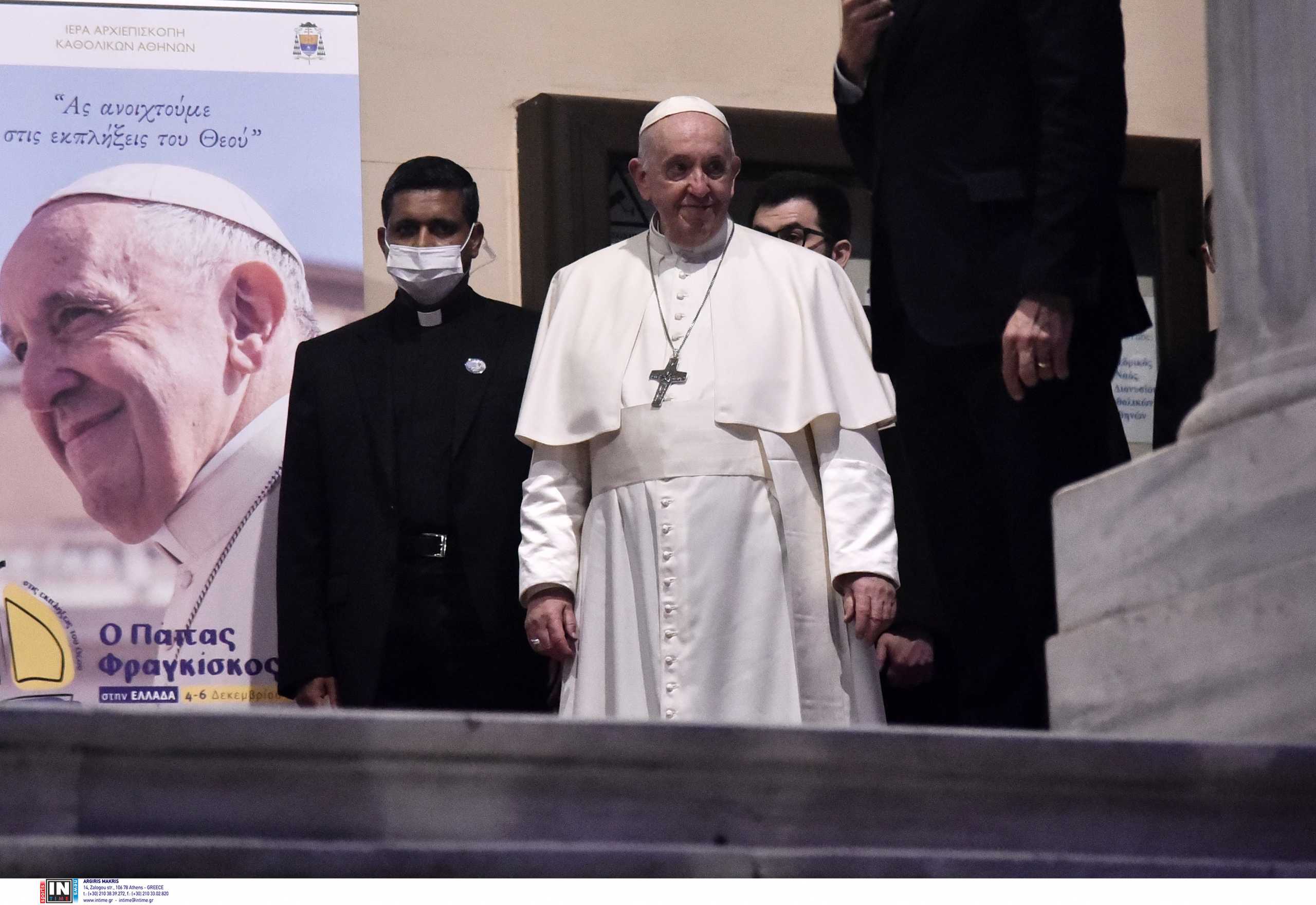 Στη Λέσβο ο Πάπας Φραγκίσκος – Θα επισκεφθεί τον προσφυγικό καταυλισμό