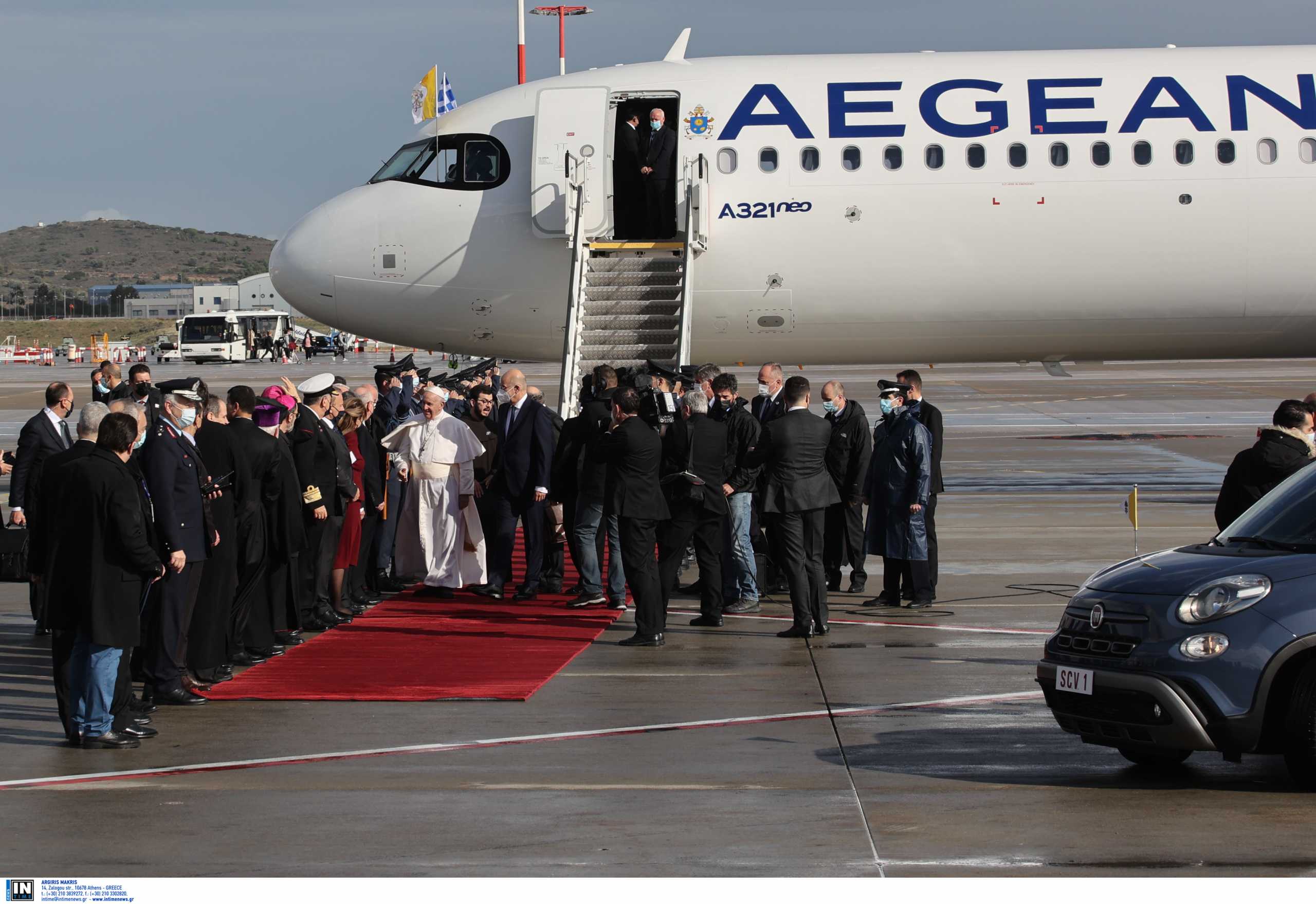 Πάπας Φραγκίσκος: Μηνύματα για προσφυγικό και πανδημία κατά την επίσκεψη του στην Αθήνα