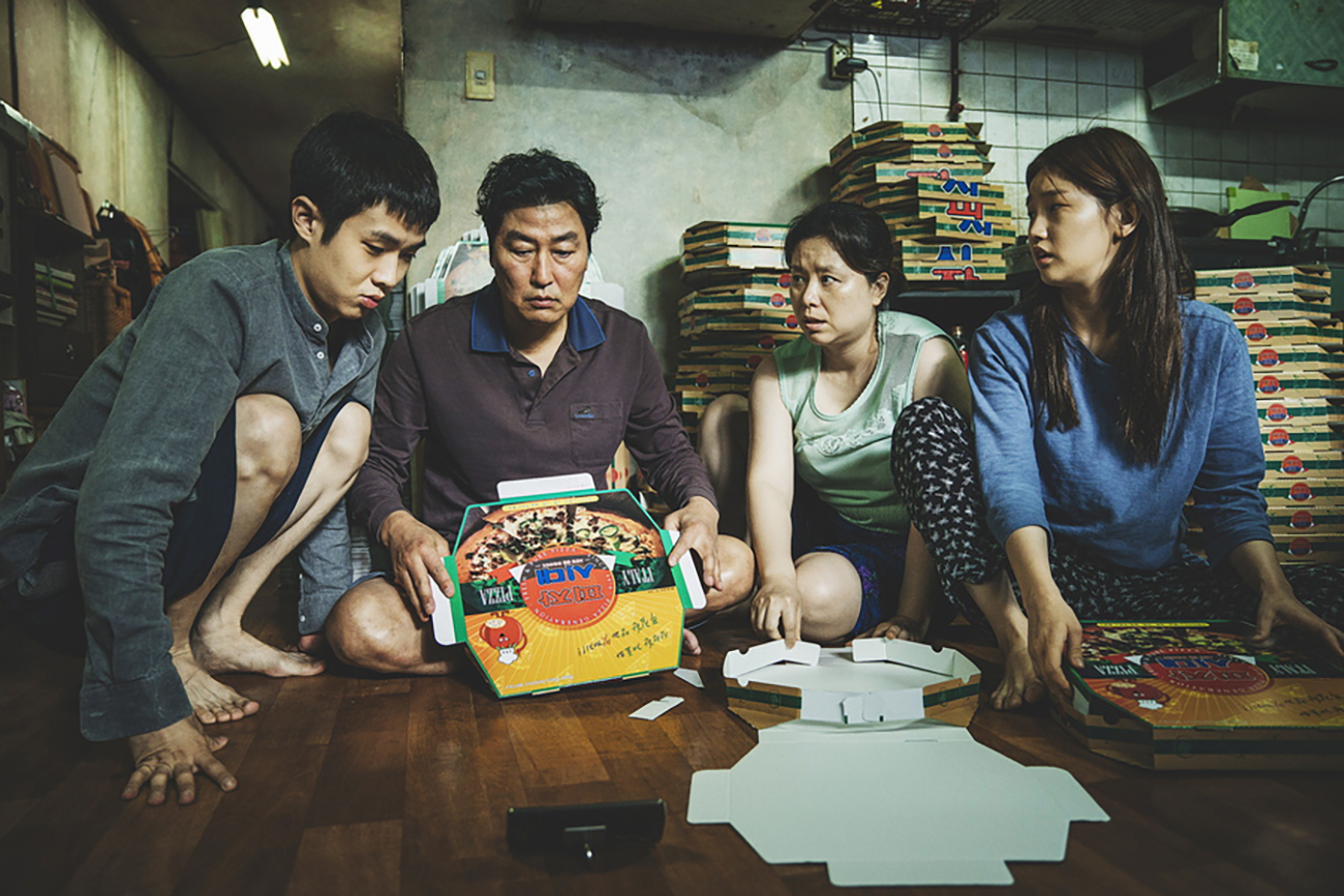 epa07591115 An undated handout film still provided by the Cannes Film Festival 2019 organization shows a scene of 'Parasite' (Gisaengchung). The movie by Joon-ho Bong is presented in the Official Competition at the 72nd annual Cannes Film Festival running from 14 to 25 May 2019.  EPA