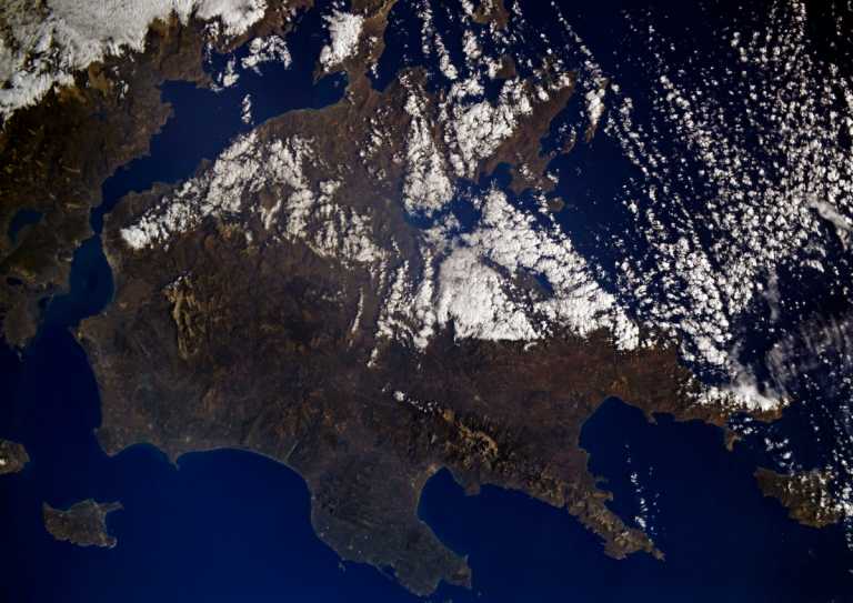 Φωτογραφία της Ελλάδας από το διάστημα δημοσιεύει ρώσος κοσμοναύτης