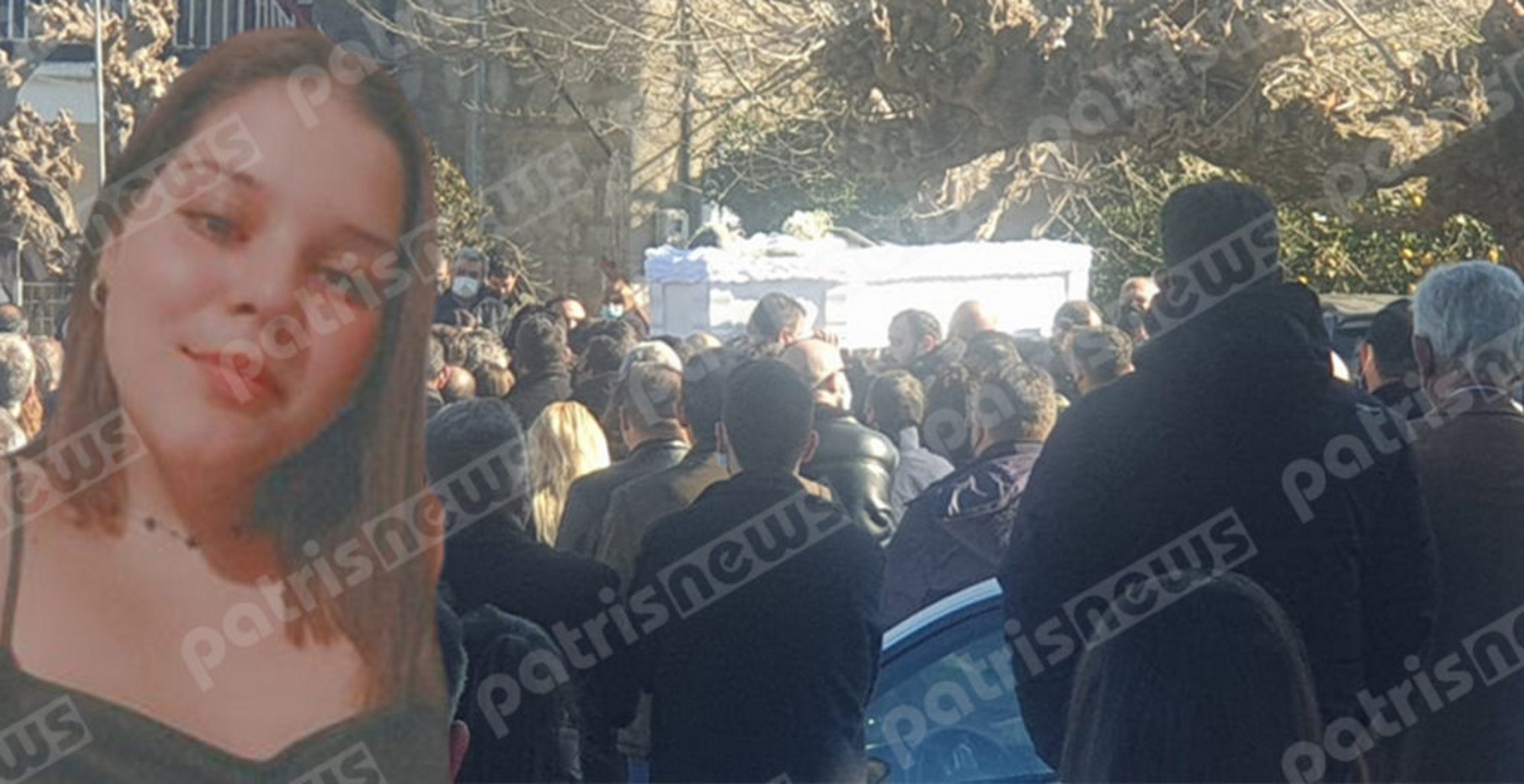 Αχαΐα: Θρήνος στην κηδεία της 17χρονης που σκοτώθηκε σε τροχαίο – Τραγική φιγούρα ο πατέρας