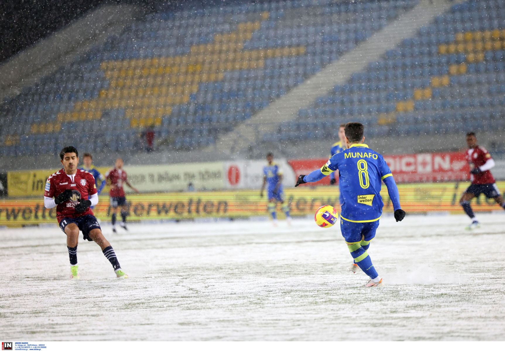 Superleague 1, Αστέρας Τρίπολης – Απόλλων Σμύρνης 1-0: Ούτε ο χιονιάς δεν τον σταμάτησε
