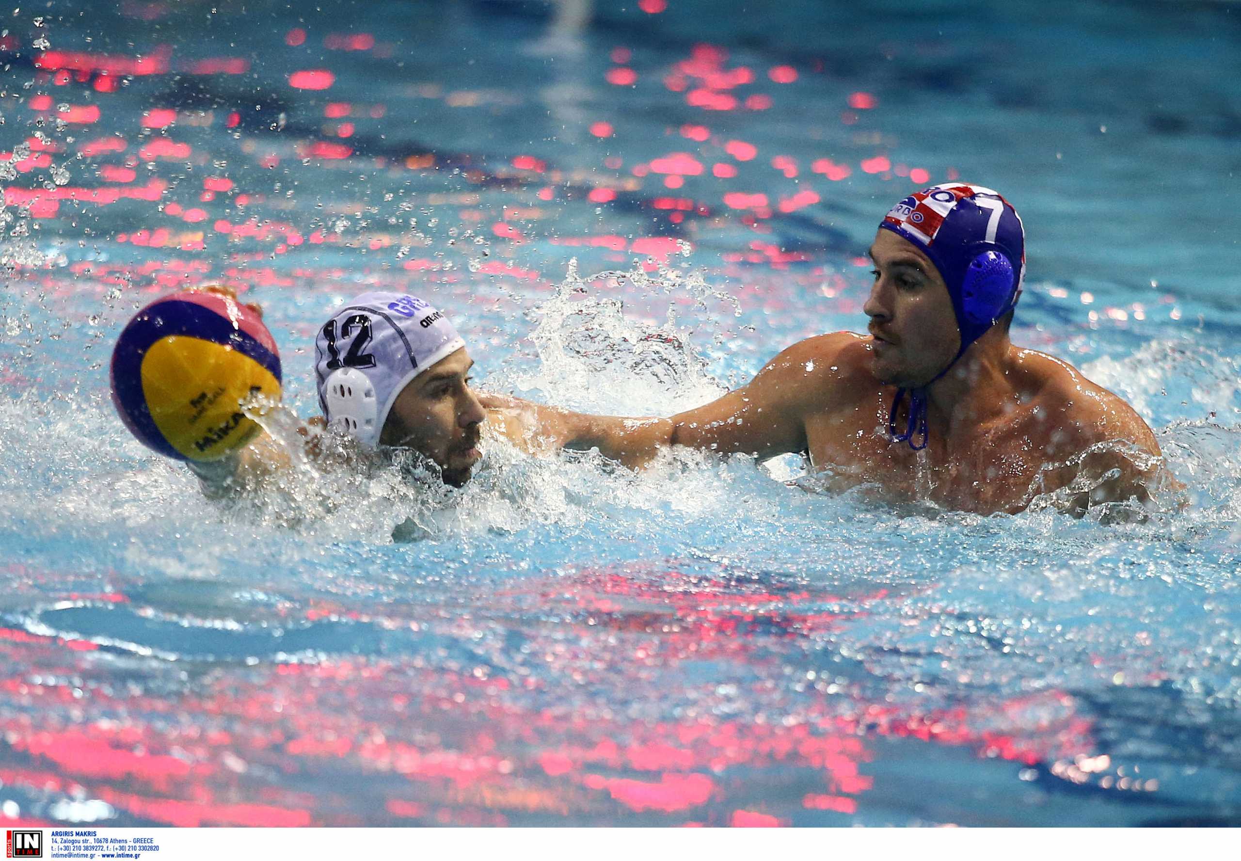 Ελλάδα – Κροατία 11-12: «Λύγισε» στην πρεμιέρα του World League η εθνική πόλο των ανδρών