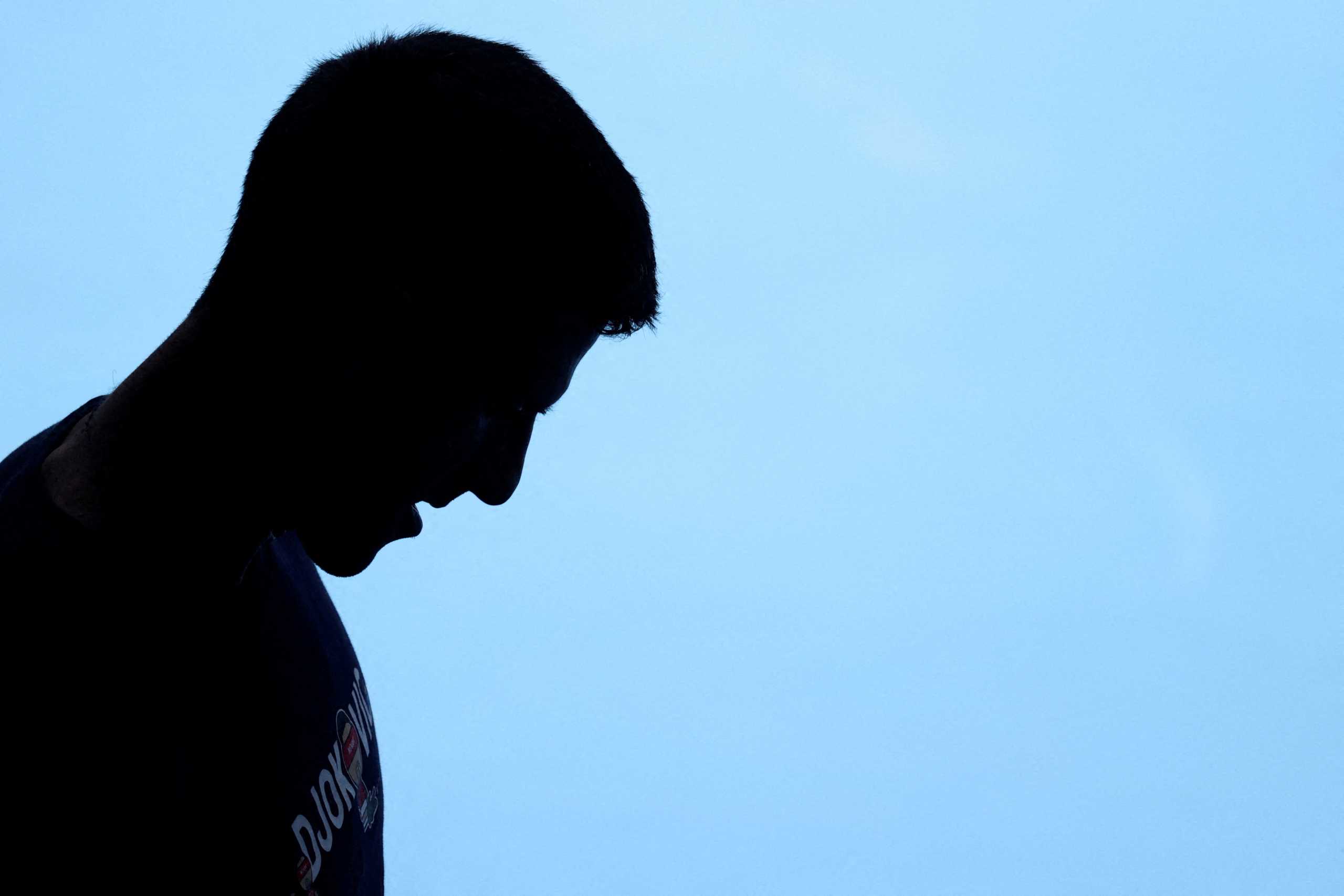 Serbian tennis player Novak Djokovic practices at Melbourne Park as questions remain over the legal battle regarding his visa to play in the Australian Open in Melbourne, Australia, January 12, 2022.  REUTERS