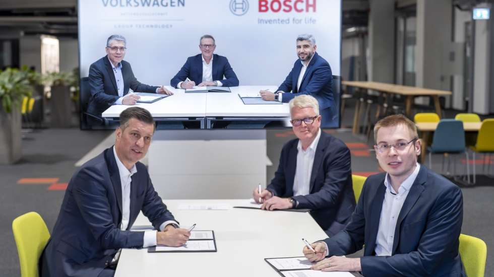Στρατηγική συνεργασία Volkswagen και Bosch για την κατασκευή μπαταριών
