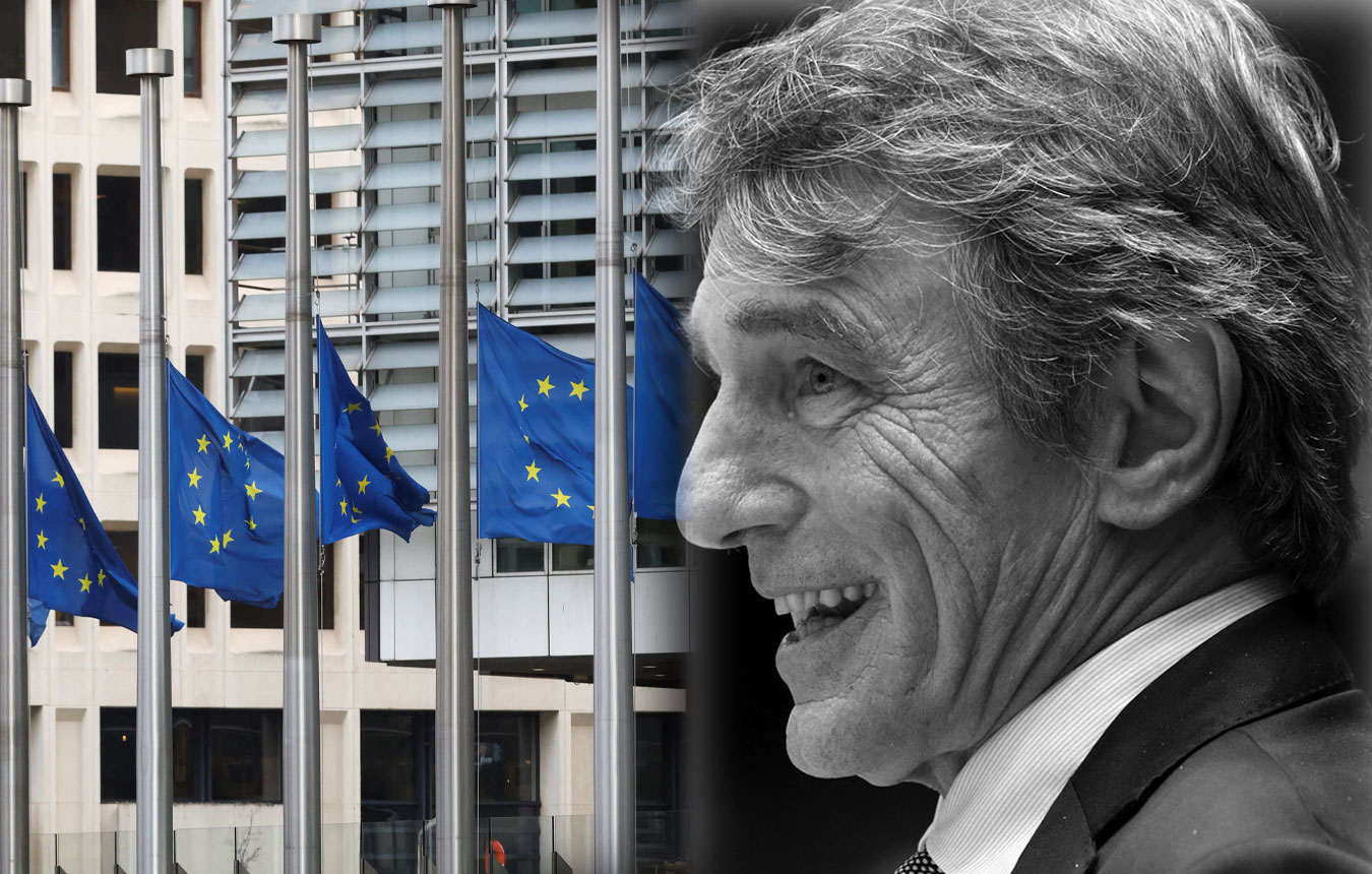Νταβίντ Σασόλι: Το «αντίο» της Ευρώπης στον οραματιστή πρόεδρο του Ευρωπαϊκού Κοινοβουλίου