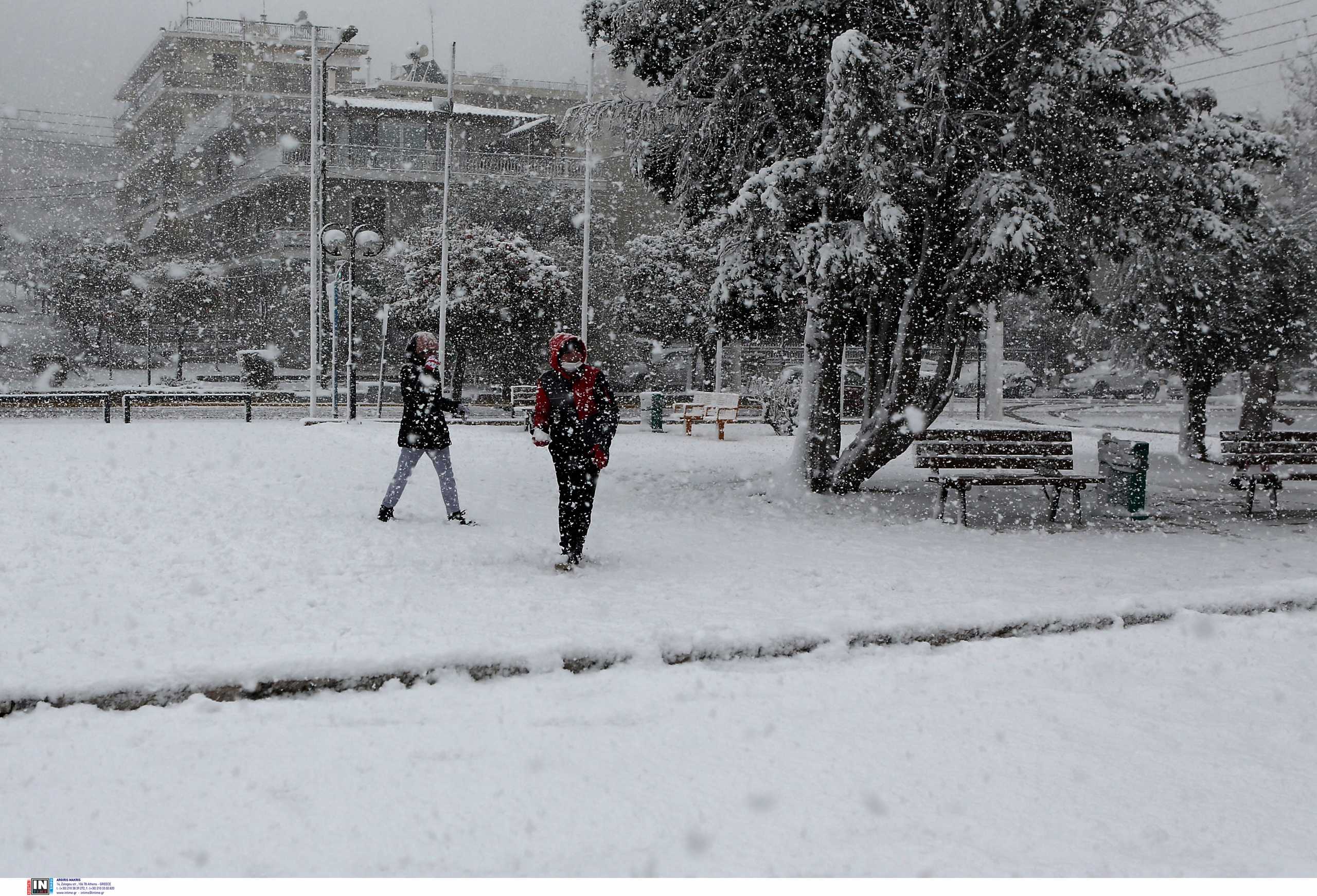 Καιρός – meteo: Συνεχίζεται και την Τρίτη η επέλαση της κακοκαιρίας «Ελπίς» με πυκνές χιονοπτώσεις