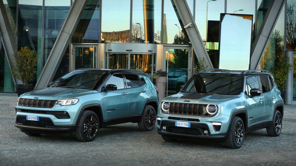 Νέα έκδοση e-Hybrid για τα Jeep Renegade και Compass