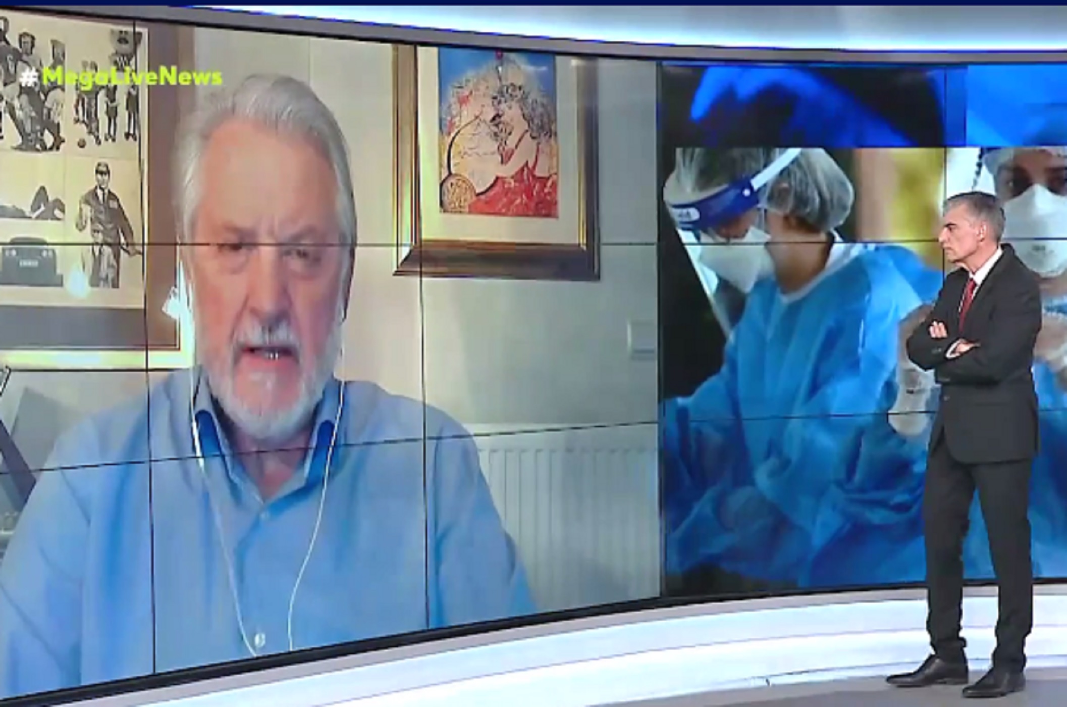 Νίκος Καπραβέλος στο Live News: Κανείς δεν θέλει ανοιχτά σχολεία και κλειστά νοσοκομεία